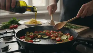 Der Fehler mit Olivenöl in der Pfanne, der das Essen bitter macht, und was Profiköche anders machen