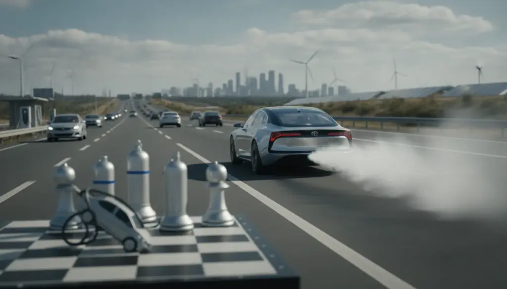 Setzen wir das reine Elektroauto schachmatt? Wagen, die Wasser ausstoßen, gewinnen an Boden, doch es gibt einen Haken