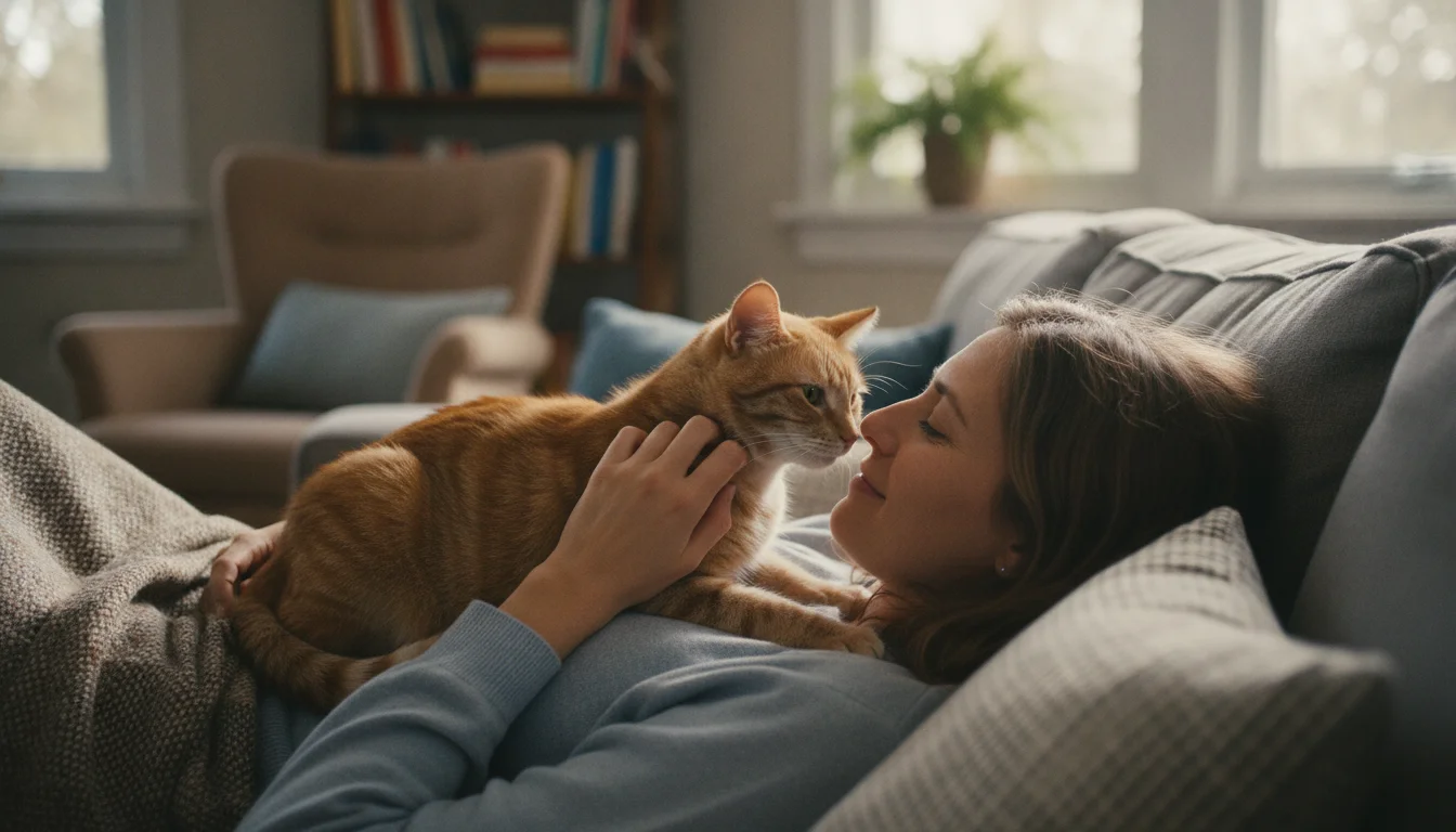 Wie Katzen Zuneigung zeigen: Wenn sie dies tun, sind Sie ihr Lieblingsmensch