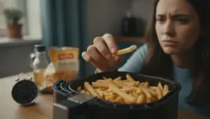 Diesen Fehler machen Airfryer-Besitzer, wodurch alles trockener schmeckt, und was Sie besser mit Zeit und Platz tun