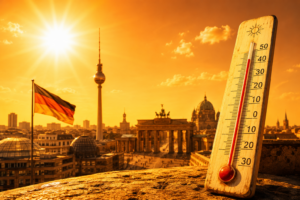 Hitzewelle in Deutschland: Bis zu 41 Grad, doch ab Freitag bringt eine Kaltfront erste Abkühlung
