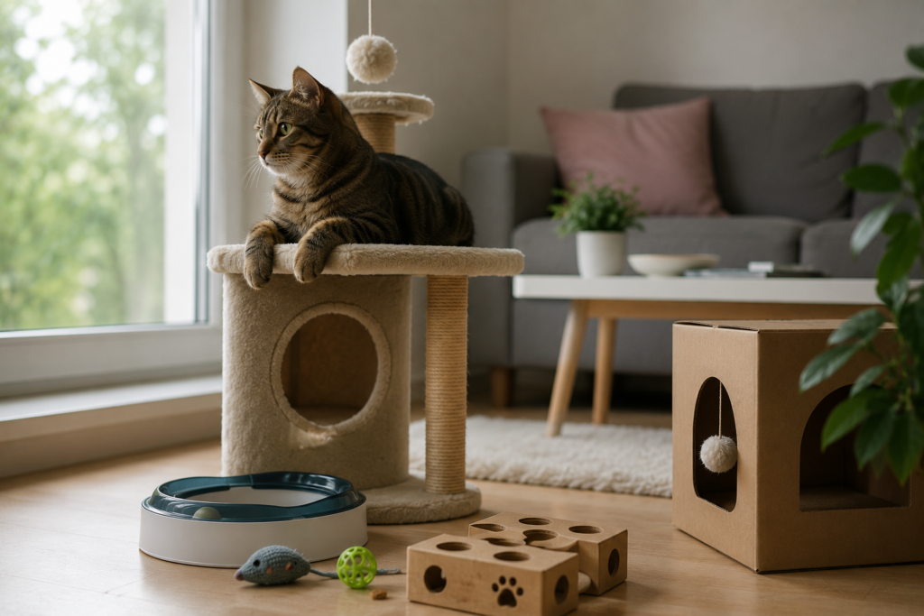 Katze allein zu Hause: Mit diesen Tipps bleibt Ihrer Samtpfote auch ohne Sie nicht langweilig