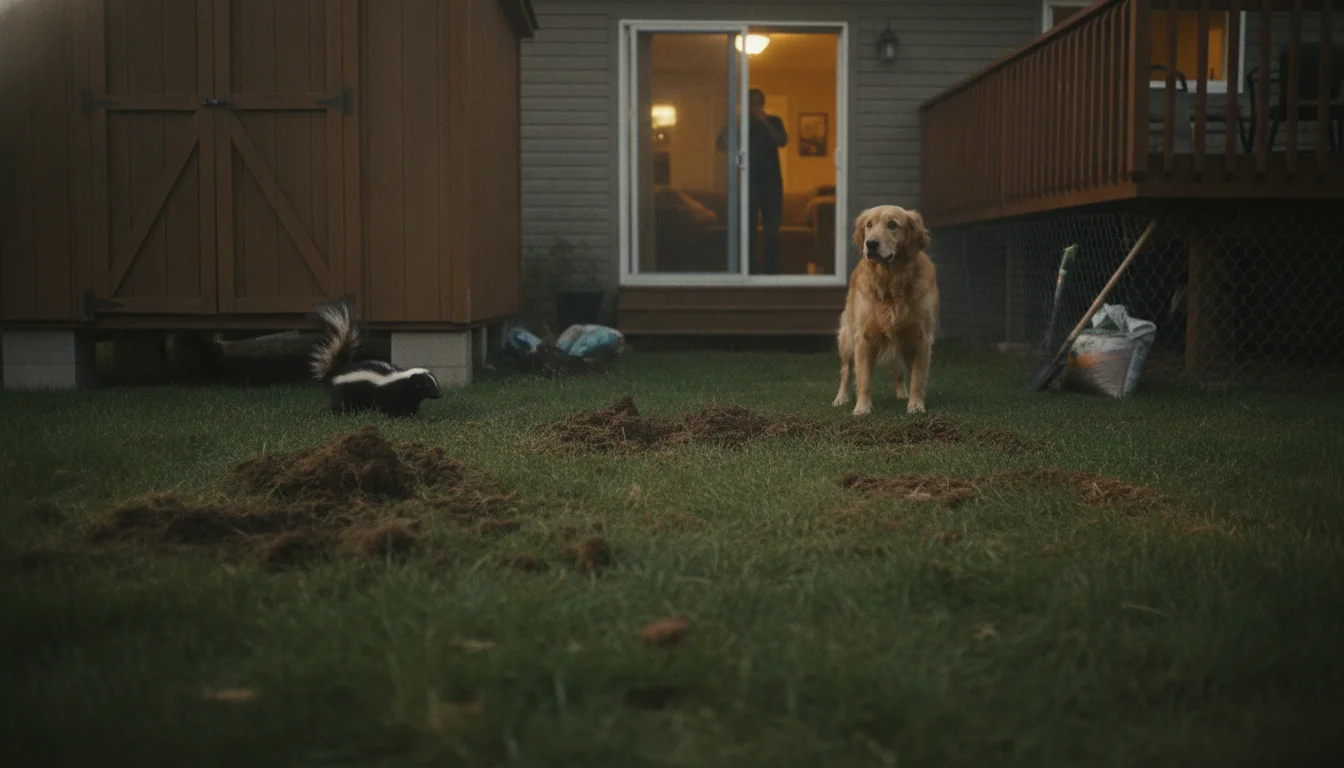 Stinktiere im Garten? So verjagst du sie ohne Gestank-Krieg