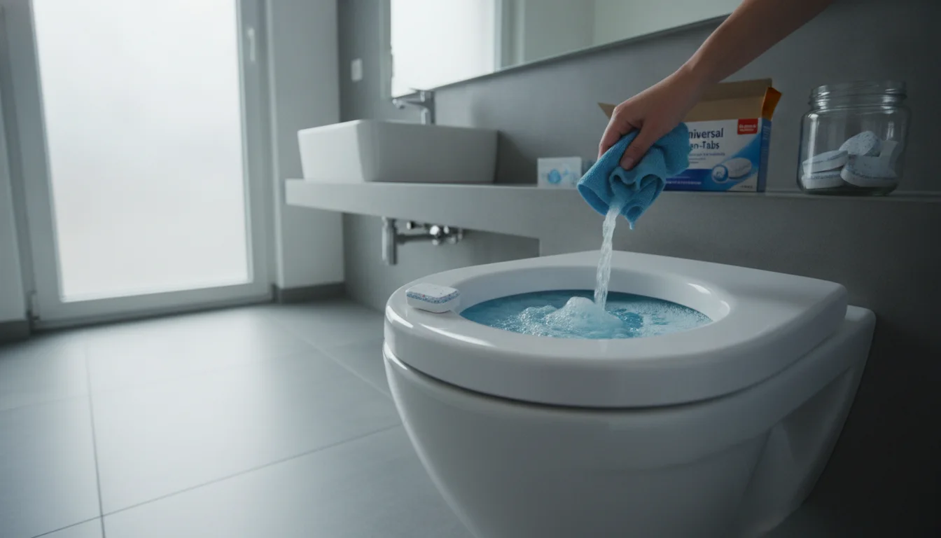 Warum ich keinen WC-Reiniger mehr brauche: Dieser Küchen-Tab schafft alles